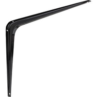 211BC 10â€ x 12â€ Shelf Bracket - Black