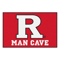 Rutgers University Man Cave Rug - 19in. x 30in.