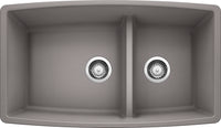 Performa Medium 1-3/4 Low Divide - Metallic Gray