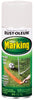 Rustoleum 1985-830 11 Oz White Marking Spray Paint (Pack of 6)