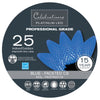 Celebrations Platinum LED C9 Blue 25 ct String Christmas Lights 25 ft.