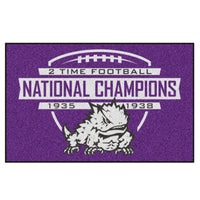 Texas Christian University  Dynasty Rug - 19in. X 30in.