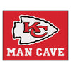 NFL - Kansas City Chiefs Man Cave Rug - 34 in. x 42.5 in.