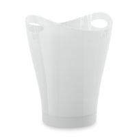 Umbra 2.25 gal. White Garbino Wastebasket