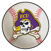 East Carolina University Baseball Rug - 27in. Diameter