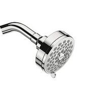 CHROME THREE-FUNCTION 3.75" DIAMETER SPRAY HEAD ECO-PERFORMANCE SHOWERHEAD