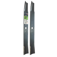 MaxPower 42 in. Standard Mower Blade Set For Riding Mowers 2 pk