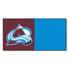 NHL - Colorado Avalanche Team Carpet Tiles - 45 Sq Ft.