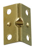 National Hardware 1-1/2 in. H X 3/4 in. W Brass Steel Inside Corner Brace