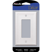 Amerelle 1 gang Stamped Steel Rocker Wall Plate 1 pk - Deal of The Week