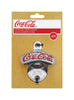 TableCraft Coca-Cola Galvanized Silver Cast Metal Manual Wall Mount Bottle Opener