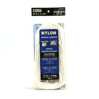 SecureLine Lehigh 5/32 in. D X 40 ft. L White Diamond Braided Nylon Paracord