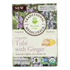 Traditional Medicinals Organic Herbal Tea - Tulsi with Ginger - Case of 6 - 16 Count