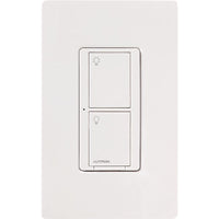 Lutron Caseta 5 amps Single Pole Wireless Rocker Switch White 1 pk