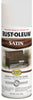 Rust-Oleum Stops Rust Satin White Spray Paint 12 oz