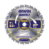 Irwin Marathon 7-1/4 in. Dia. x 5/8 in. Carbide Circular Saw Blade 24 teeth 1 pk