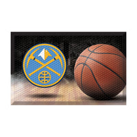 NBA - Denver Nuggets Rubber Scraper Door Mat