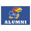 University of Kansas Alumni Rug - 19in. X 30in.