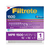 3M Filtrete 16 in. W x 16 in. H x 1 in. D 12 MERV Pleated Air Filter (Pack of 4)