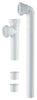 PlumbCraft 1-1/2 in. D X 16 in. L Plastic End Outlet Waste