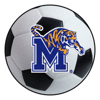 University of Memphis Soccer Ball Rug - 27in. Diameter