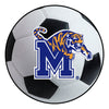 University of Memphis Soccer Ball Rug - 27in. Diameter