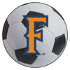 Cal State - Fullerton Soccer Ball Rug - 27in. Diameter