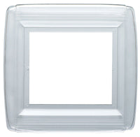 Westinghouse Clear Plastic Rectangle 2-Gang Wall Plate Shield 7-7/8 H x 7-3/16 W in.