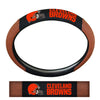 NFL - Cleveland Browns Football Grip Steering Wheel Cover 15" Diameter