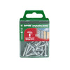 SPAX No. 8 x 1 in. L Phillips/Square Zinc-Plated Multi-Purpose Screws 30 pk