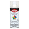 Krylon ColorMaxx Gloss Crystal Clear Paint + Primer Spray Paint 12 oz (Pack of 6)