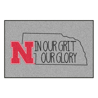 University of Nebraska Southern Style Rug - 19in. x 30in.