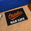 MLB - Baltimore Orioles Script Man Cave Rug - 19in. x 30in.