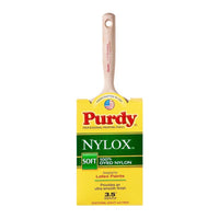 Purdy Nylox Glide 3-1/2 in. Soft Flat Trim Paint Brush (Pack of 6)