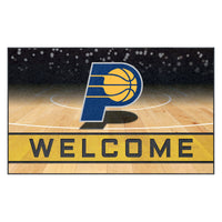 NBA - Indiana Pacers Rubber Door Mat - 18in. x 30in.