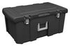 Sterilite 23 gal Black Storage Unit 13.875 in. H X 17.625 in. W X 31.25 in. D Stackable