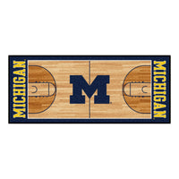 University of Michigan Court Runner Rug - 30in. x 72in.