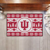 Indiana University Holiday Sweater Rug - 19in. x 30in.