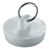 PlumbCraft 1-1/2 in. White Rubber Sink Stopper