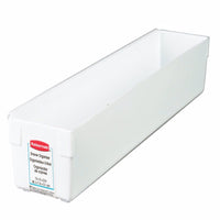 Rubbermaid 2 in. H x 3 in. W x 15 in. L White Plastic Drawer Organizer