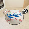 MLB - Los Angeles Dodgers Retro Collection Baseball Rug - 27in. Diameter - (1949 Brooklyn Dodgers)