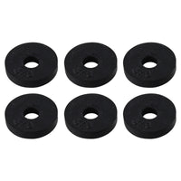 LDR 3/8R in. D Rubber Flat Bibb Washer 6 pk