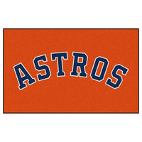 MLB - Houston Astros Script Rug - 5ft. x 8ft.