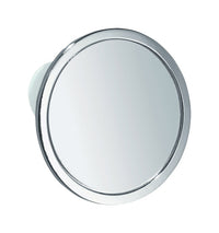 iDesign Silver Stainless Steel Shower Mirror