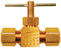 JMF Company 3/8 in. 3/8 in. Brass Needle Valve