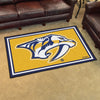 NHL - Nashville Predators Yellow 4ft. x 6ft. Plush Area Rug