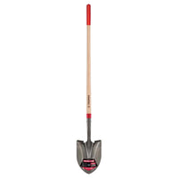 Truper Tru-Tough 58.25 in. Steel Round Digging Shovel Wood Handle (Pack of 6)