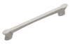 Hickory Hardware Wisteria Contemporary Bar Cabinet Pull 5-1/16 in. Satin Nickel 1 pk (Pack of 10)