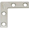 National Hardware 1-1/2 in. H X 3/8 in. W X 0.07 in. D Zinc-Plated Steel Outside Corner Brace