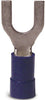 Gardner Bender 16-14 Ga. Insulated Wire Spade Terminal Blue 100 pk